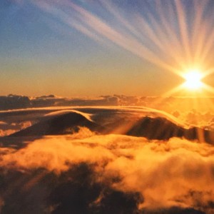 The reward for getting up before the sun.